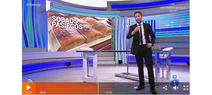 Sobaos El Macho en España Directo TVE
